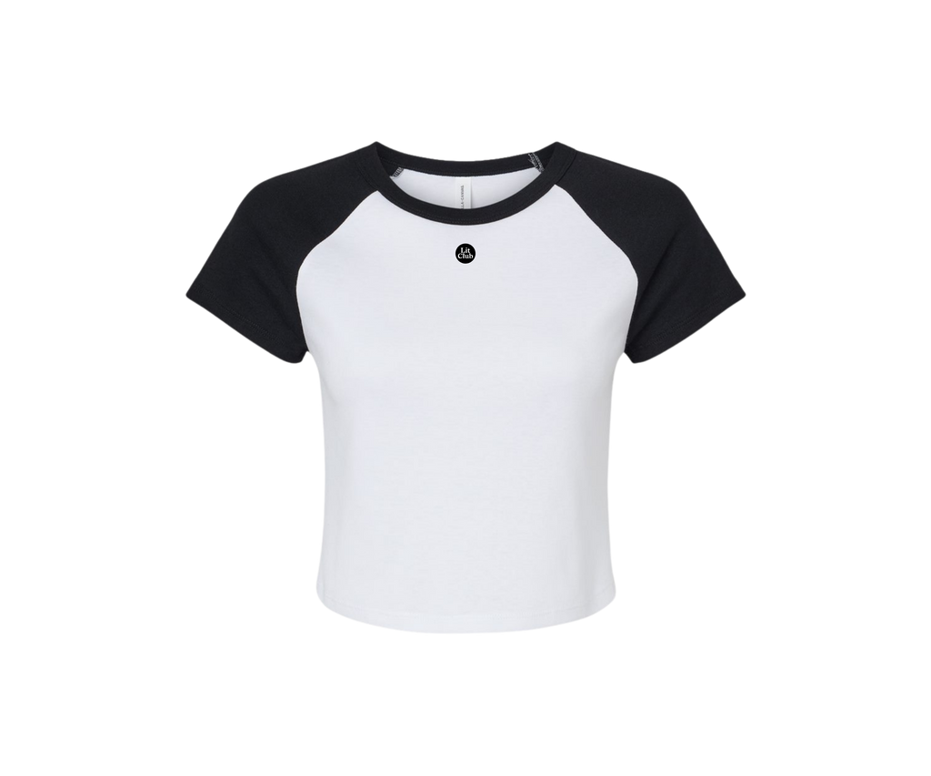 Lit Club Crop Tee