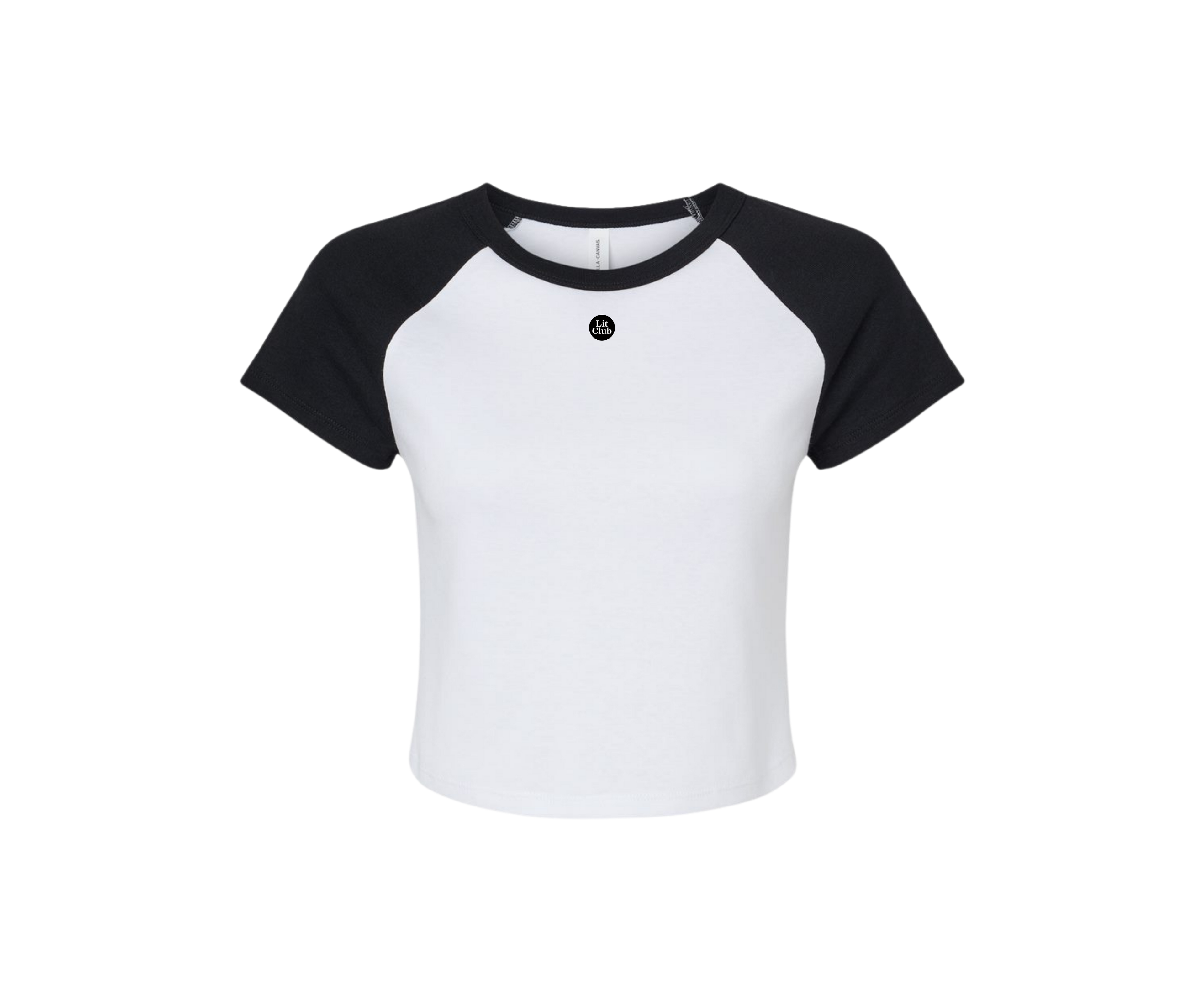 Lit Club Crop Tee